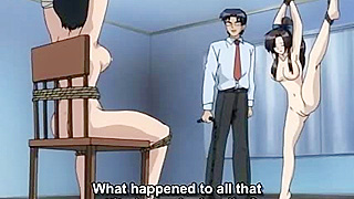 Strict Sensei Disciplines Rebellious Students in Steamy Hentai Classroom