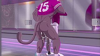Ubzerd Conquers Dugan: Hot Jock Dominates Furry Boy After Game Showdown