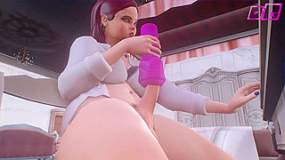 Busty Shemale Claims Femboy Princess in Steamy Forbidden Romance