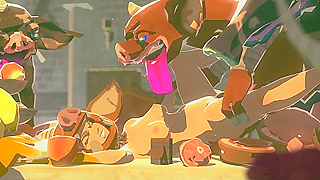 Zelda Surrenders to Lustful Bokoblins Carnal Desires in Dark Cavern Depths