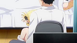 Busty Elf Enjoys Double Penetration as Her Mate Joins the Action – Steamy Hentai Orgy