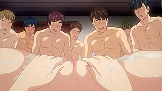 Married Woman Discovers Forbidden Pleasure in Steamy Hentai gangbang