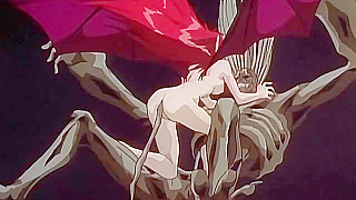 Fiery Redhead Tempts Lustful Demon in Steamy Hentai Clash