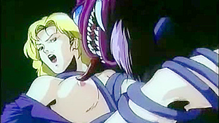 Blonde Goddess Seduced by Demon Beast in Hot Horny Hentai Action