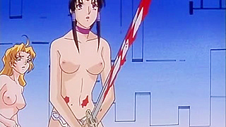 Elven Beauty Fights Dark Forces Topless in Steamy Yu-No Encounter