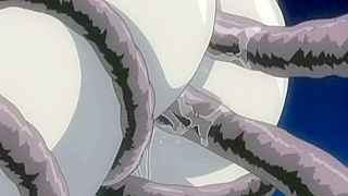 Curvaceous Beauty Overwhelmed by Sensual Tentacle Embrace in Hot Fantasy