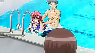 Step Siblings Secret Pool Tryst Nearly Exposed – Hot Hentai Action