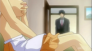 Stepmom Surprised Watching Hentai Gets Mindblowing Blowjob Scene in HD