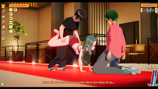 MILF Cheats With Massive Cock in steamy Animated Hentai Tryst