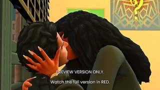 Submissive Groom Watches Cheater Wife Ride Huge BBC in Steamy Hentai Tryst