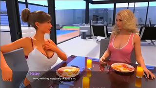 Luscious Anime Beauty Pleasured Deeply With Double creampie Delight