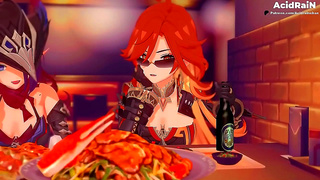 Demi-Eve Dominates the Void in Sultry 3D Hentai Rendezvous – Subverse Saga