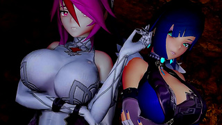 Fangirl Cosplayer Seduces Hero with Fiery Blowjob in Steaming Hentai Tryst