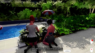 Steamy 3D Hentai Escapade Unfolds in Sensual Visual Novel Adventure