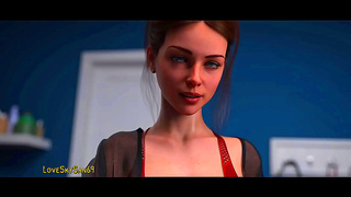 Maude Seduces Her Stepbrother in Secret at Burns Manor – Hot Hentai Romance