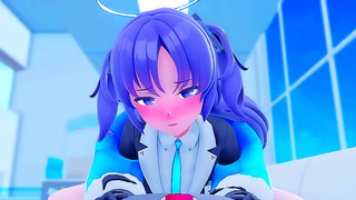 Tatsumaki Enjoys Hot Oral Romance in Private Infirmary Moment