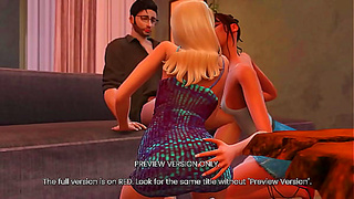 Luscious Lesbians Entwined in Sensual 3D Ecstasy – Forbidden Desires Unleashed