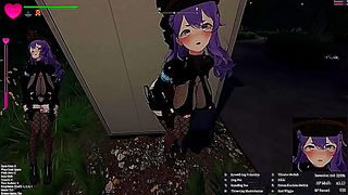 Forbidden Encounter in Guard Girls Park Sparks Steamy 3D Hentai Tryst – Part 1
