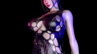 Sultry Beauty Rides Massive Cock in Steamy 3D Hentai Encounter