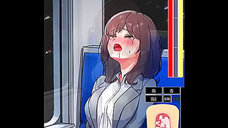 Office Workers Secret Pleasure: Magic-Fueled Fantasy Unfolds on Busy Commute
