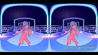 Suiseis Seductive Naked Dance in Immersive VR180 – Hot Hololive Fantasy