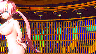 Luka Megurine Shines in Busty Bunny Adventure – Hot Naked Fun Unfolds