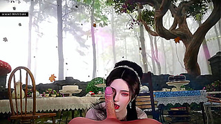 Siren Queen Unleashes Her Burning Lust in Steamy 3D Hentai Storm