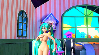 Miku Ignites Passion in Wild Hologram Fantasies – Uncensored Heat