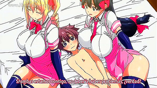 Passionate Hentai Threesome: Lovers Lost in Steamy Forbidden Desire
