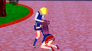 She Lures Him Between Classes – Hot Schoolroom Lust Ignites