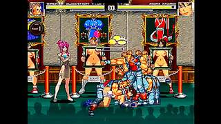 Asukas Hot gangbang fantasy unfolds in wild Hentai Mugen universe action