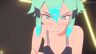 SAO Meets GGO in Steamy Lesbian Clash by Miura3D – Wild Virtual Romance