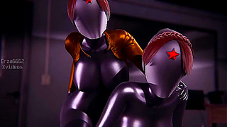 Twin Temptation in Atomic Hearts Dark Fantasy 3D Adventure