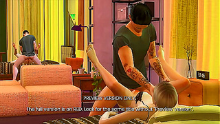 Behind Locked Curtains: Steamy 3D Hentai Escapades Continue – Part 3