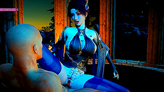Cao Ying Impaled by Massive Cock in Hot 3D Hentai Action