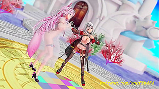 Koyori Chloes Seductive 3D MMD Performance – Hot Hololive Fantasia