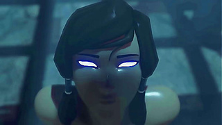 Her Smoldering Gaze Ignites Wild Passion in Steaming 3D Hentai Tryst