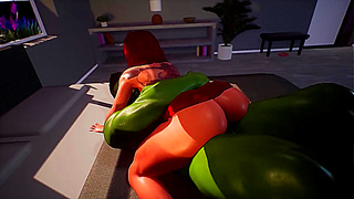 Hulk Claims Black Widow in Steamy 3D Hentai Lust Fest – Ultra HD