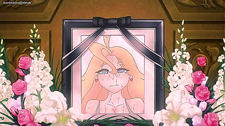 Passion Awakens Among Tombstones as Lovers Grief Ignites Heat in Hentai Tryst