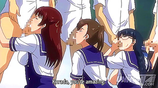 Young Asian Schoolgirls Ignite Passion in Steamy Hentai Encounter – Full of Desire