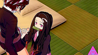 Tanjiro Yields to Nezukos Temptation in Hot Demon Slayer Tryst