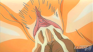 Horny Hentai Cutie Craves Creampie Pleasure in Hot Bedroom Encounter