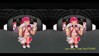 Marines Seductive VR Dance Unfolds in Steamy Hololive Fantasia