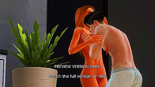 Post-Gym Craving: Muscular Tension Ignites Hot 3D Hentai Encounter