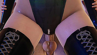 Captain Marvel Surrenders to Temptation in Hot 3D Hentai Tryst