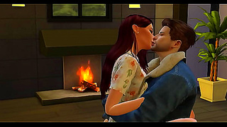 Teen Buds Give In To Burning Lust in Hot 3D Tryst - Simlish Dzire S2