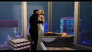 Scarlett Ignites Hot 3D Hentai Romance with Colin in Wild Fantasy Encounter