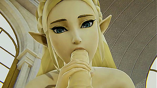 Zeldas Secret Pre-Ceremony Tryst – Hot 3D Hentai Encounter