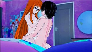 Futaba Takes Control Riding Joker Hard with Steaming Creampie Finish