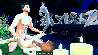 All Souls Night: steamy 3d halloween encounter – full version teaser